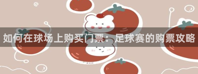 如何在球场上购买门票：足球赛的购票攻